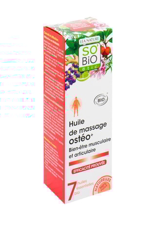 Huile de massage Ostéo+ Bio - 100 ml