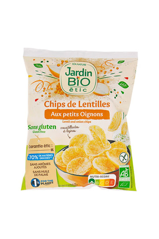 3 x Chips de lentilles aux petits oignons bio - 50 g