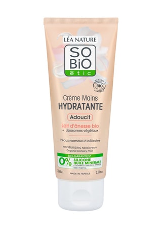 3 x Crème hydratante pour les mains au lait d'ânesse bio - 75 ml