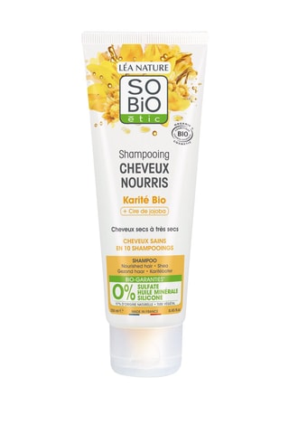 3 x Shampoing cheveux nourris au karité bio et cire de jojoba - 250 ml