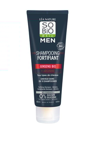 3 x Shampoing Men Fortifiant au ginseng bio - 250 ml