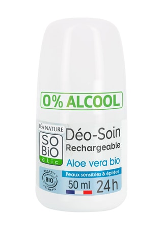 3 x Déo-soin rechargeable Tolérance+ Aloe Vera Bio - 50 ml
