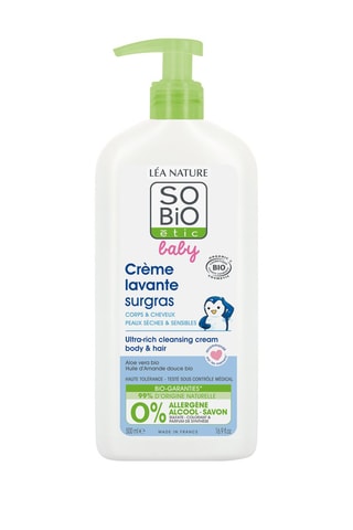 3 x Crème lavantes surgras Corps et cheveux - 500 ml