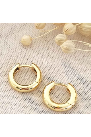 Créoles - Laiton plaqué or 