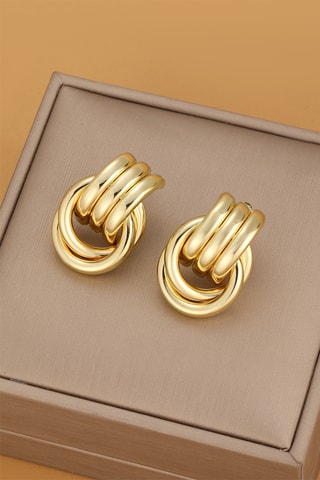 Boucles d'oreilles - Plaqué or jaune