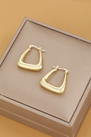 Créoles - Plaqué or jaune