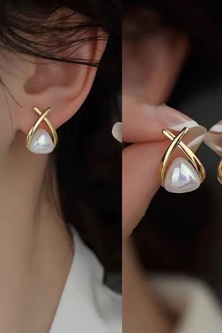 Puces - Plaqué or jaune