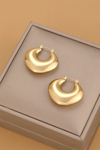 Créoles - Plaqué or jaune