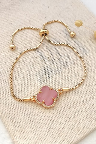 Bracelet Agate et zircons