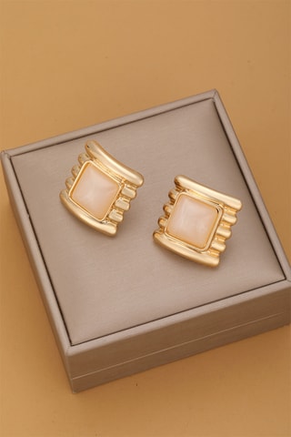 Puces - Plaqué or jaune