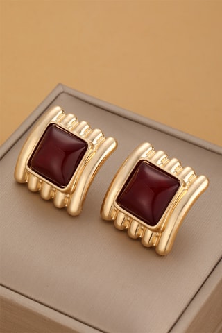 Puces - Plaqué or jaune