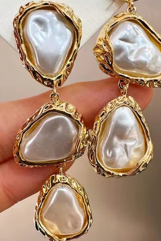 Boucles d'oreilles - Plaqué or jaune