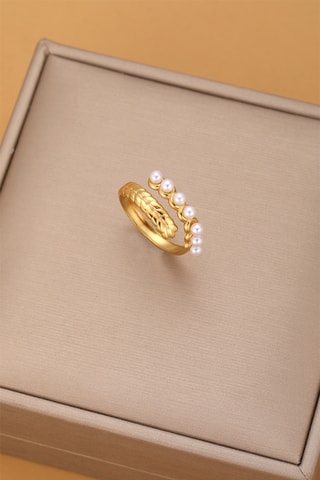 Bague - Plaqué or jaune