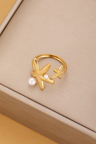 Bague - Plaqué or jaune