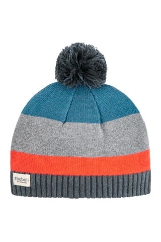 Bonnet - Gris et orange