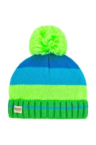 Bonnet - Bleu et vert