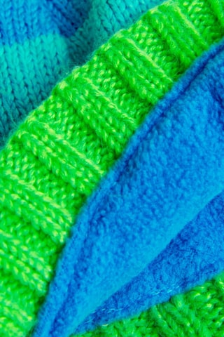 Bonnet - Bleu et vert