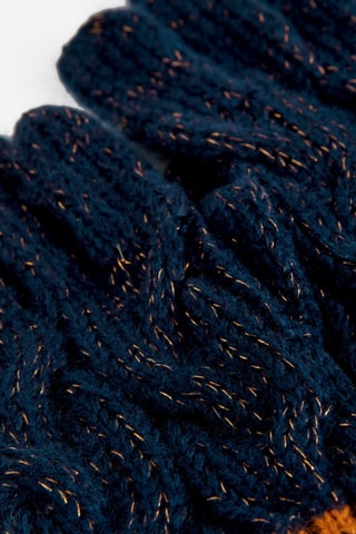 Gants - Bleu et orange