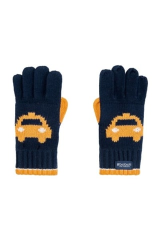 Gants - Noir et orange