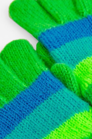 Gants - Vert et bleu