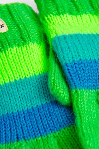 Gants - Vert et bleu