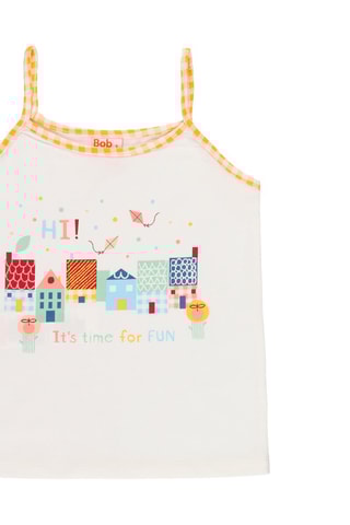 Pyjama - Blanc et jaune