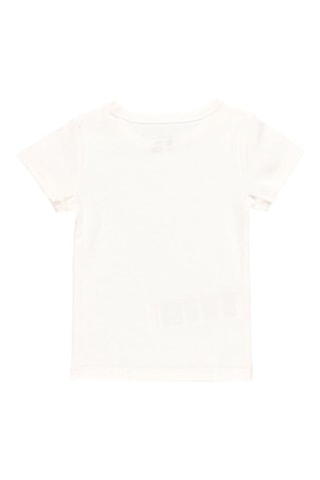 2 t-shirts en coton biologique - Blanc