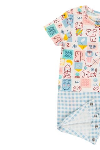 Grenouillère - Bleu