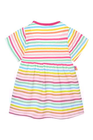 Robe et culotte - Multicolore et rose