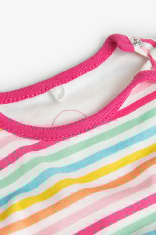 Robe et culotte - Multicolore et rose