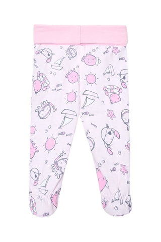 Ensemble 3 pièces - Blanc et rose