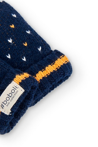 Moufles - Bleu marine