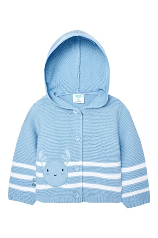 Gilet à capuche - Bleu