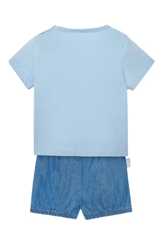 T-shirt et short - Bleu