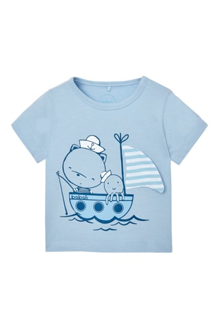 T-shirt et short - Bleu