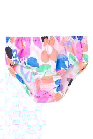 Robe et culotte - Blanc et rose