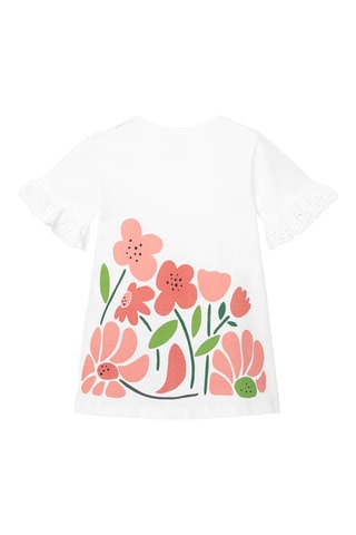 Robe trapèze - Blanc