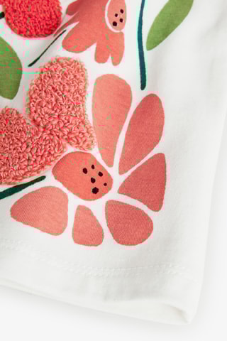 Robe trapèze - Blanc