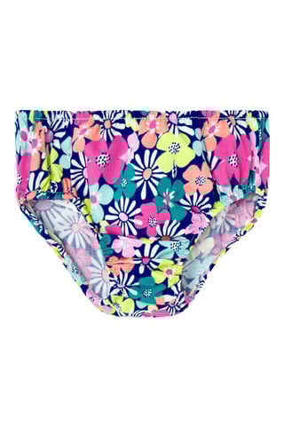 Robe et culotte - Multicolore et bleu