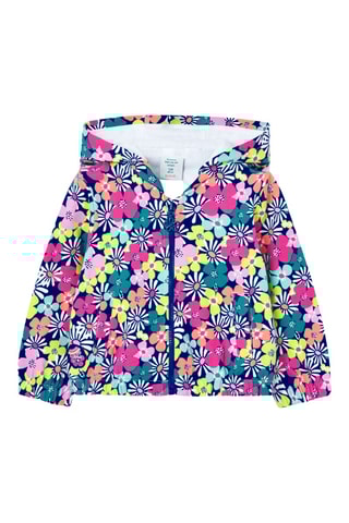 Veste à capuche - Bleu