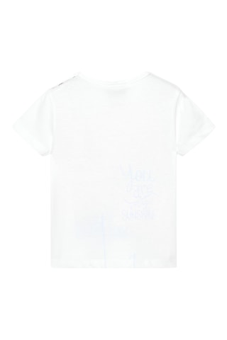 T-shirt et short- Blanc