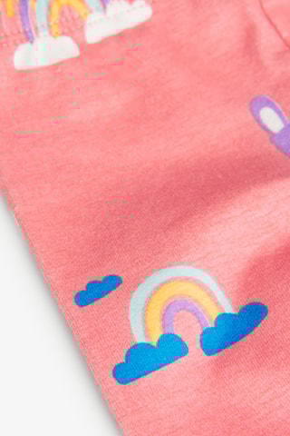 T-shirt et pantalon - Blanc et rose