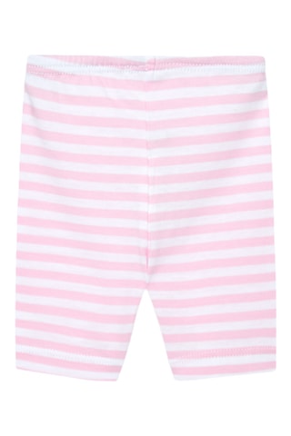 T-shirt et cycliste - Rose et blanc