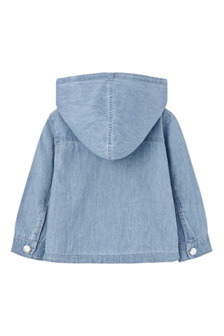 Veste à capuche - Bleu clair