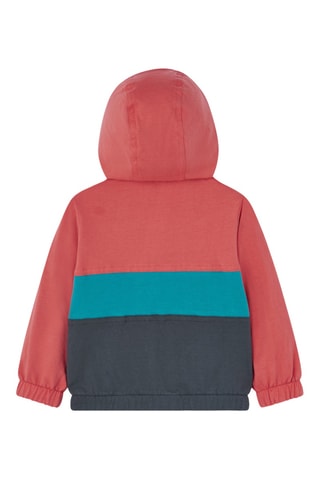 Parka réversible à capuche - Bleu