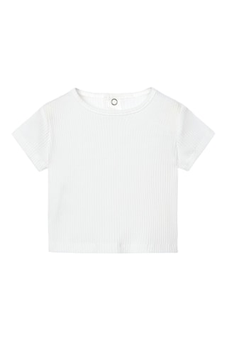 T-shirt et body - Blanc et bleu