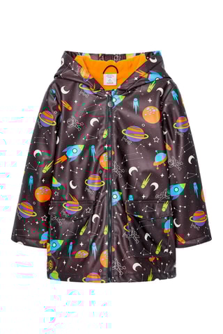 Imperméable à capuche - Marron