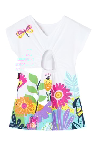 Robe trapèze - Blanc