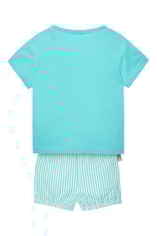T-shirt et short - Bleu et turquoise