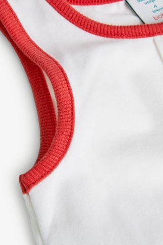 T-shirt sans manches - Blanc